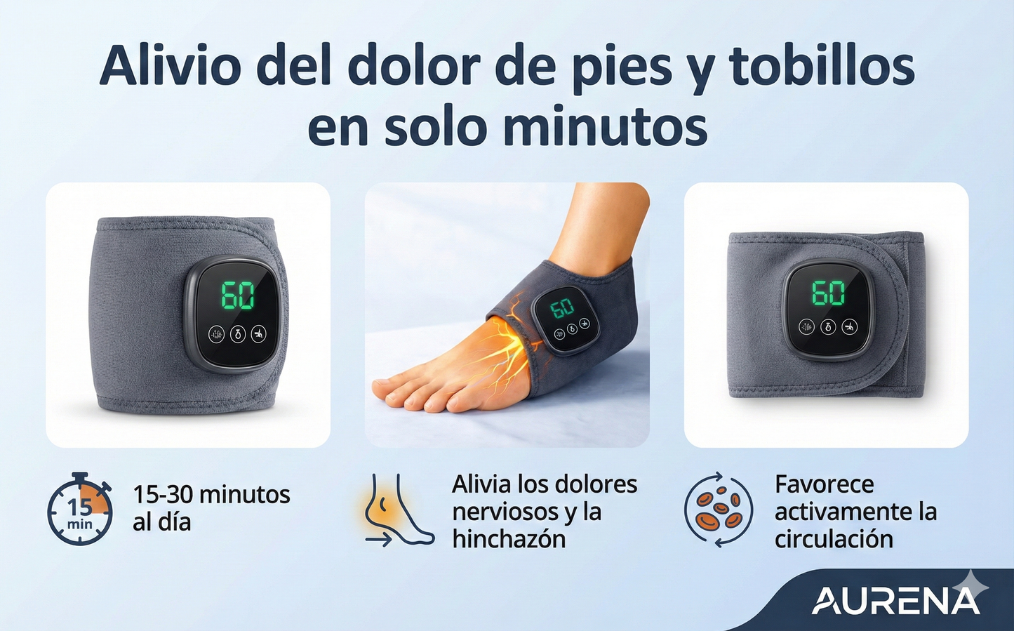 NeuroFlex® Ankle Pro - Alivio inteligente para tus tobillos